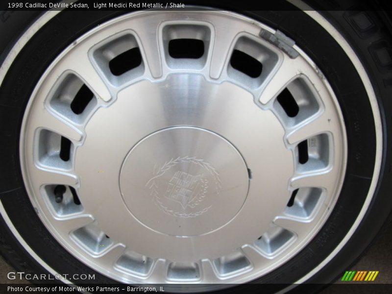 Light Medici Red Metallic / Shale 1998 Cadillac DeVille Sedan