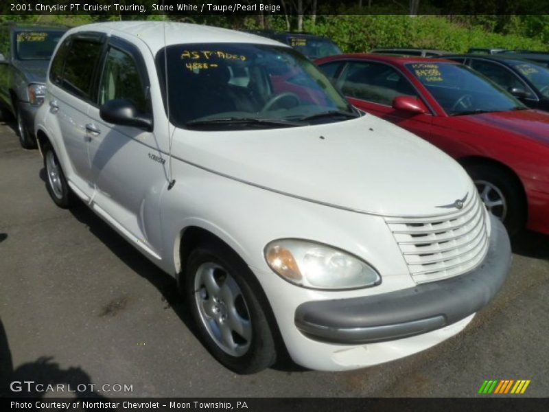 Stone White / Taupe/Pearl Beige 2001 Chrysler PT Cruiser Touring