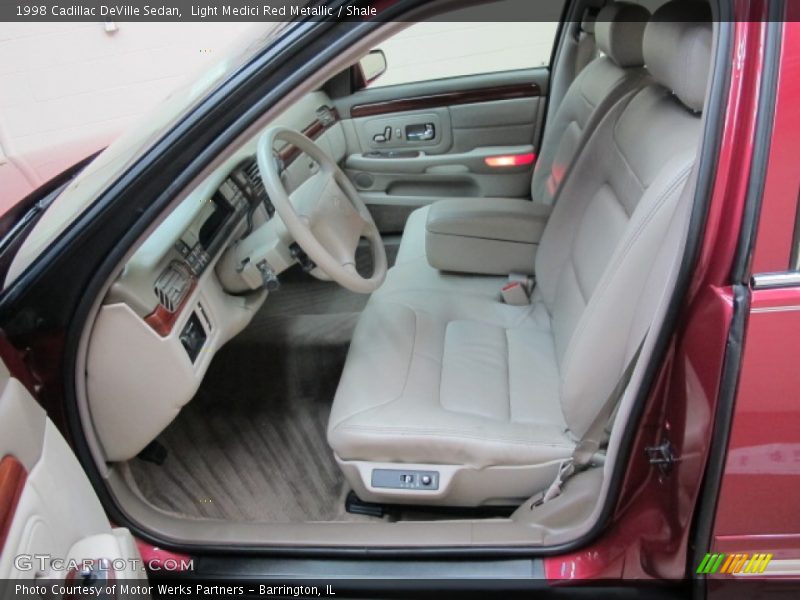 Light Medici Red Metallic / Shale 1998 Cadillac DeVille Sedan