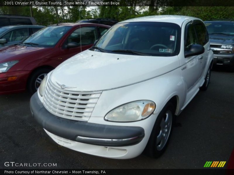 Stone White / Taupe/Pearl Beige 2001 Chrysler PT Cruiser Touring