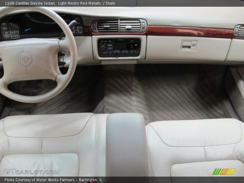 Light Medici Red Metallic / Shale 1998 Cadillac DeVille Sedan