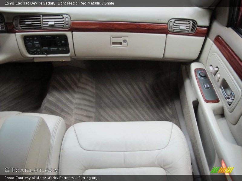 Light Medici Red Metallic / Shale 1998 Cadillac DeVille Sedan