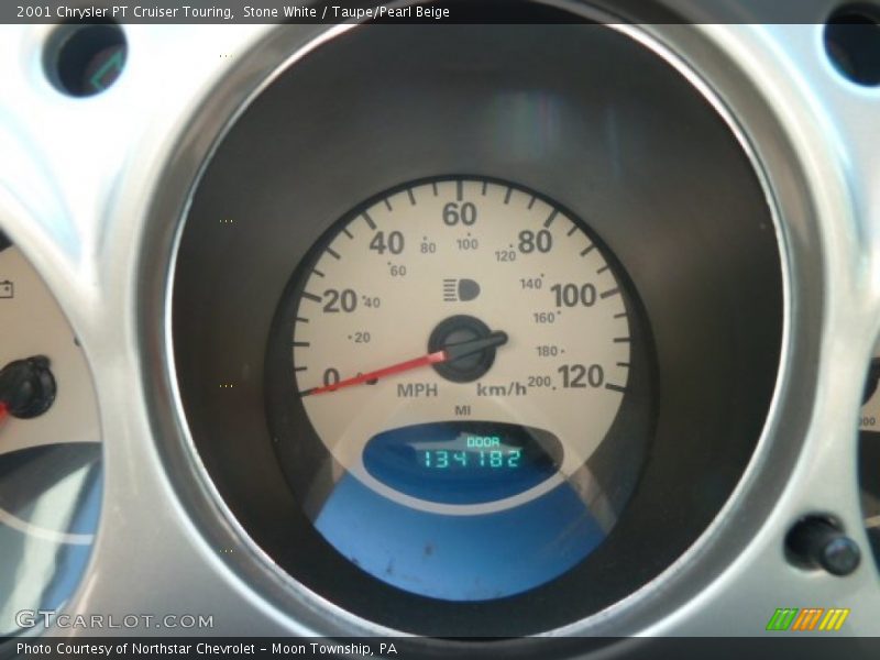 Stone White / Taupe/Pearl Beige 2001 Chrysler PT Cruiser Touring