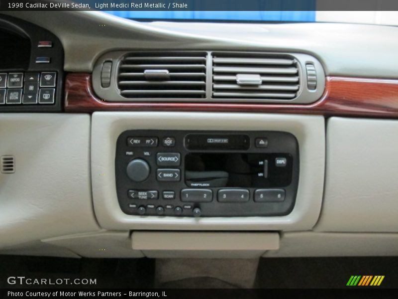 Light Medici Red Metallic / Shale 1998 Cadillac DeVille Sedan