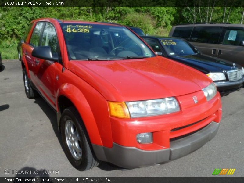 Red / Gray 2003 Saturn VUE V6