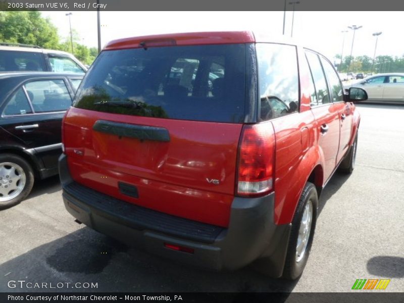 Red / Gray 2003 Saturn VUE V6
