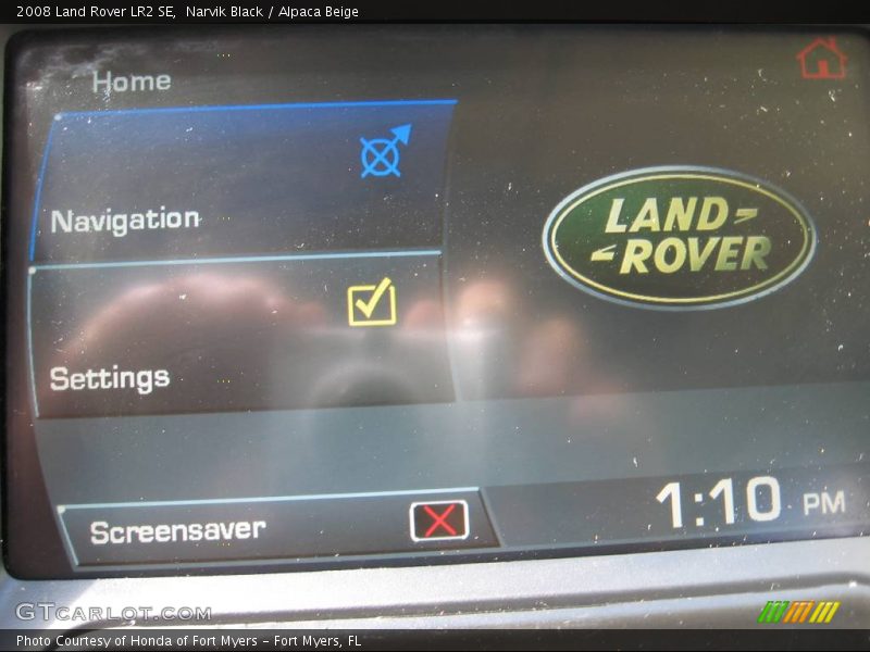 Narvik Black / Alpaca Beige 2008 Land Rover LR2 SE