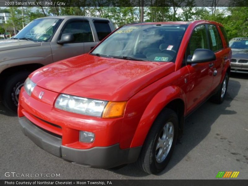 Red / Gray 2003 Saturn VUE V6