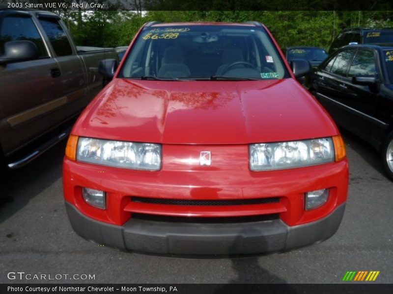 Red / Gray 2003 Saturn VUE V6