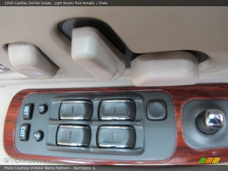 Light Medici Red Metallic / Shale 1998 Cadillac DeVille Sedan