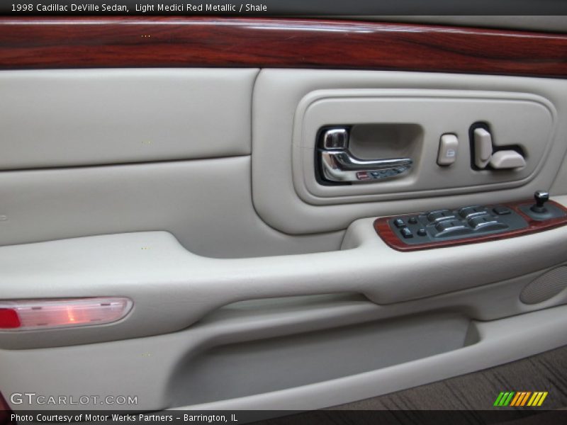 Light Medici Red Metallic / Shale 1998 Cadillac DeVille Sedan