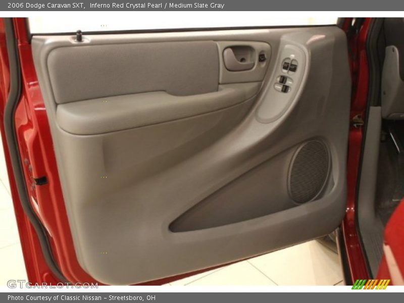 Inferno Red Crystal Pearl / Medium Slate Gray 2006 Dodge Caravan SXT