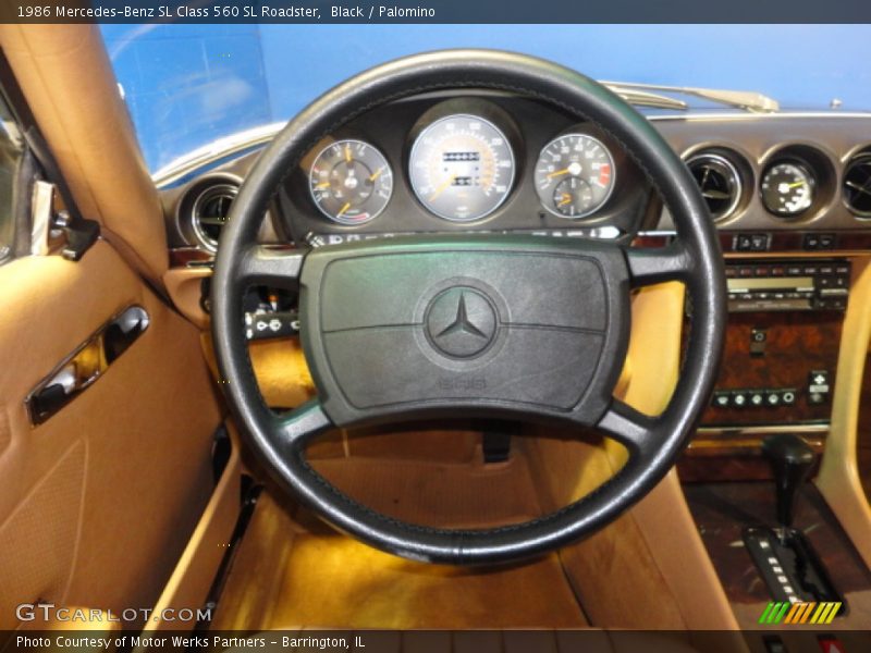  1986 SL Class 560 SL Roadster Steering Wheel