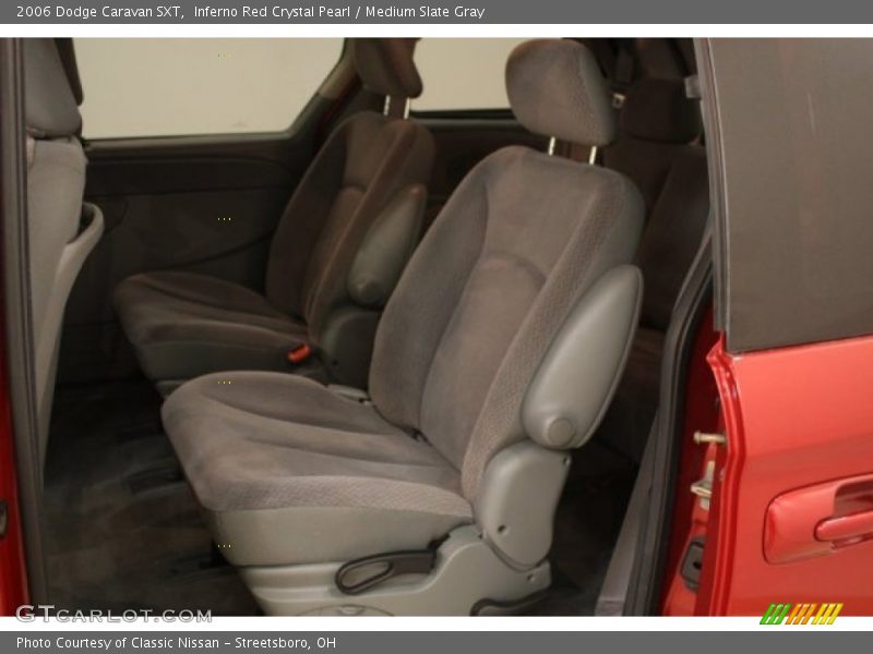 Inferno Red Crystal Pearl / Medium Slate Gray 2006 Dodge Caravan SXT