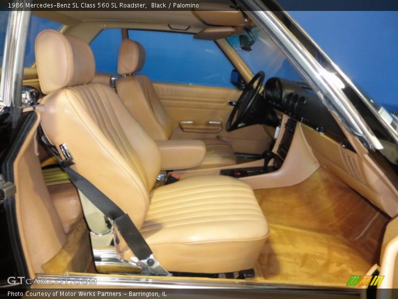  1986 SL Class 560 SL Roadster Palomino Interior