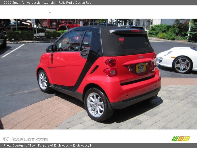 Rally Red / Design Red 2009 Smart fortwo passion cabriolet