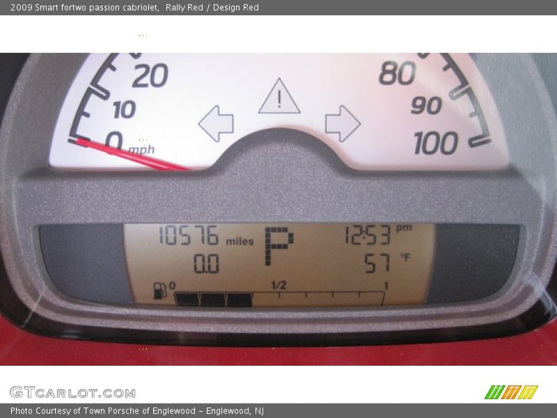 Rally Red / Design Red 2009 Smart fortwo passion cabriolet