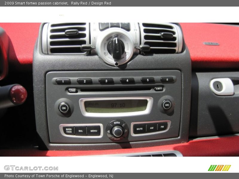 Rally Red / Design Red 2009 Smart fortwo passion cabriolet