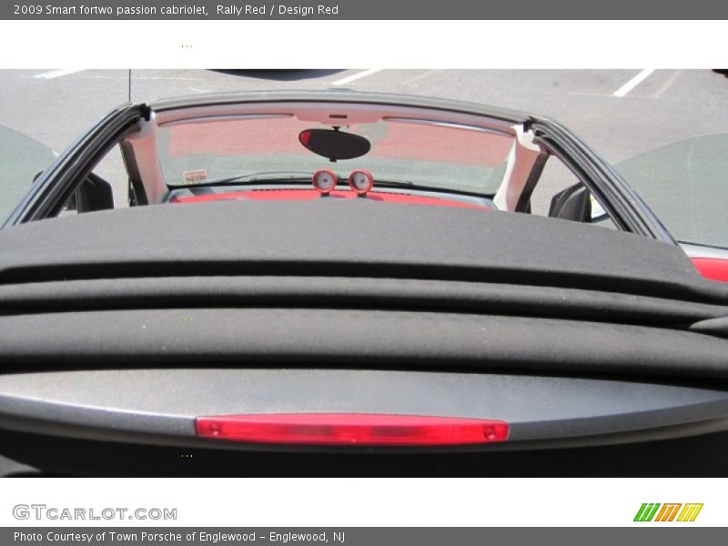 Rally Red / Design Red 2009 Smart fortwo passion cabriolet