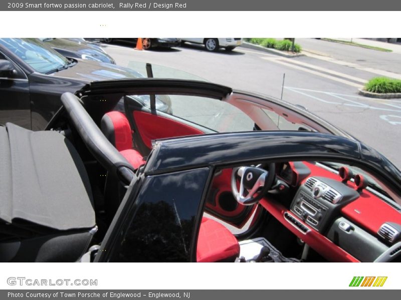 Rally Red / Design Red 2009 Smart fortwo passion cabriolet