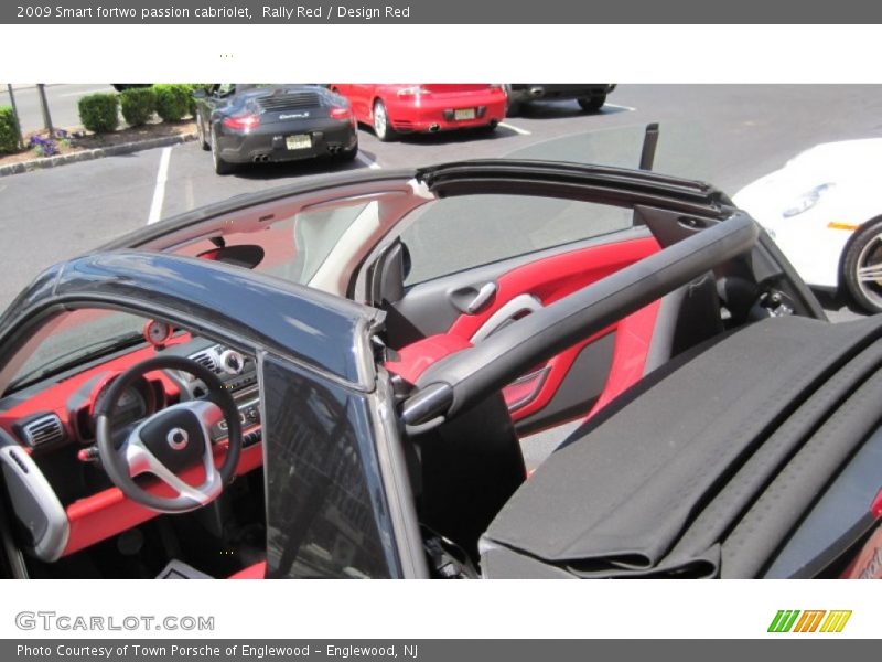 Rally Red / Design Red 2009 Smart fortwo passion cabriolet