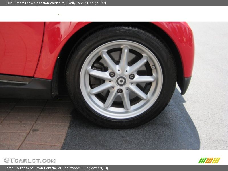 Rally Red / Design Red 2009 Smart fortwo passion cabriolet