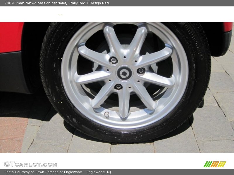 Rally Red / Design Red 2009 Smart fortwo passion cabriolet