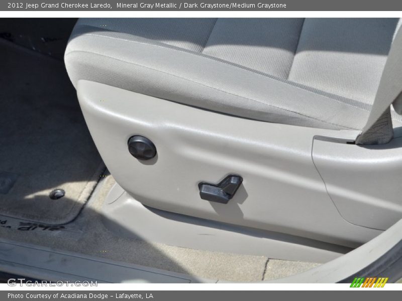 Mineral Gray Metallic / Dark Graystone/Medium Graystone 2012 Jeep Grand Cherokee Laredo