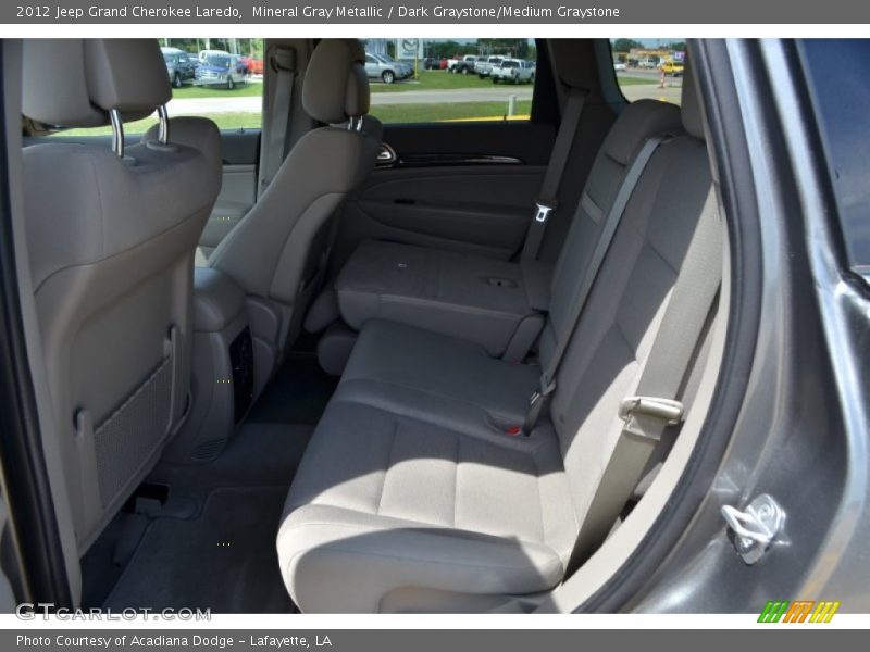 Mineral Gray Metallic / Dark Graystone/Medium Graystone 2012 Jeep Grand Cherokee Laredo
