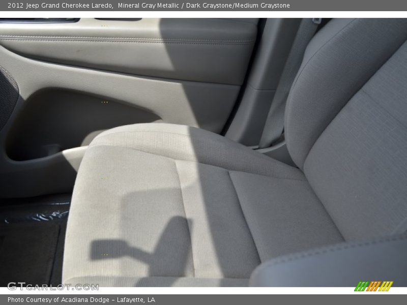 Mineral Gray Metallic / Dark Graystone/Medium Graystone 2012 Jeep Grand Cherokee Laredo
