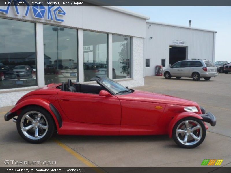 Red / Agate 1999 Plymouth Prowler Roadster