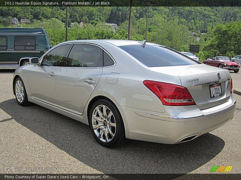 Platinum Metallic / Jet Black 2011 Hyundai Equus Signature