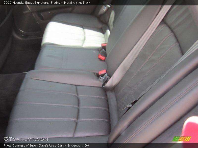 Platinum Metallic / Jet Black 2011 Hyundai Equus Signature