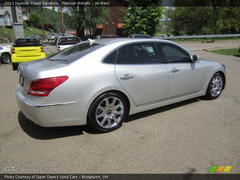 Platinum Metallic / Jet Black 2011 Hyundai Equus Signature