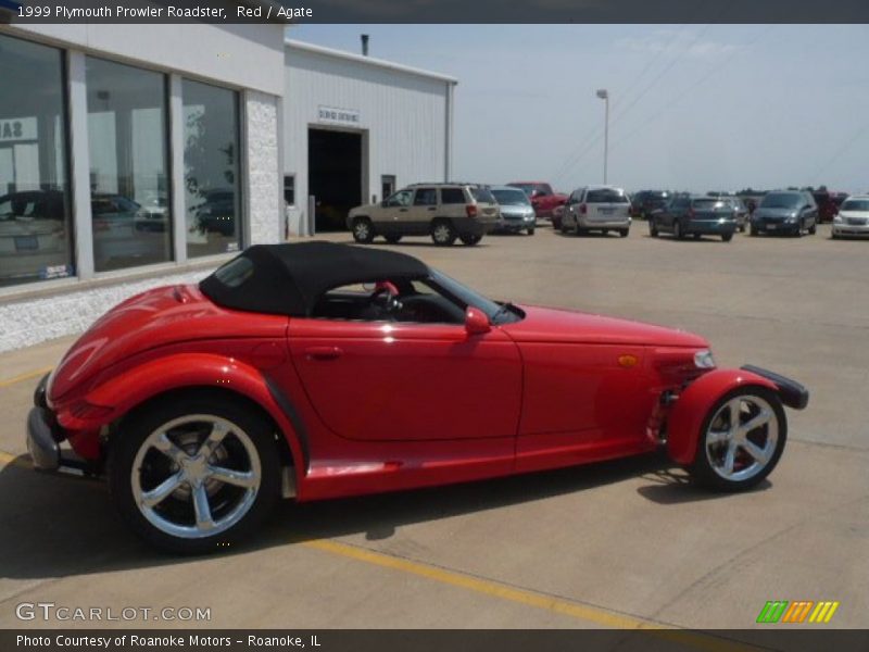 Red / Agate 1999 Plymouth Prowler Roadster