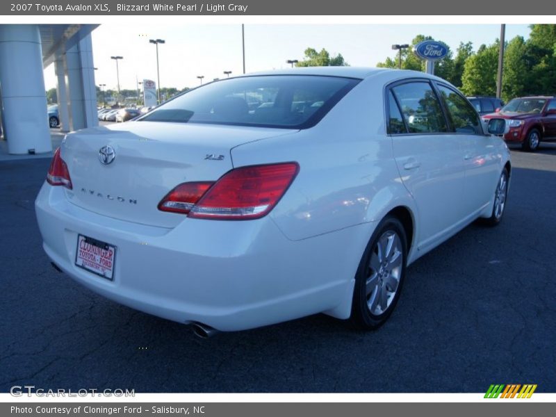 Blizzard White Pearl / Light Gray 2007 Toyota Avalon XLS