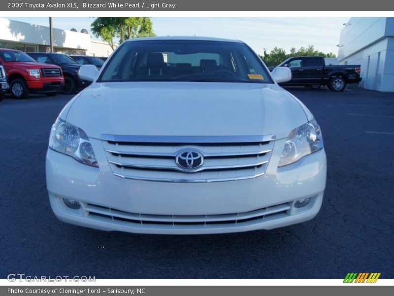 Blizzard White Pearl / Light Gray 2007 Toyota Avalon XLS