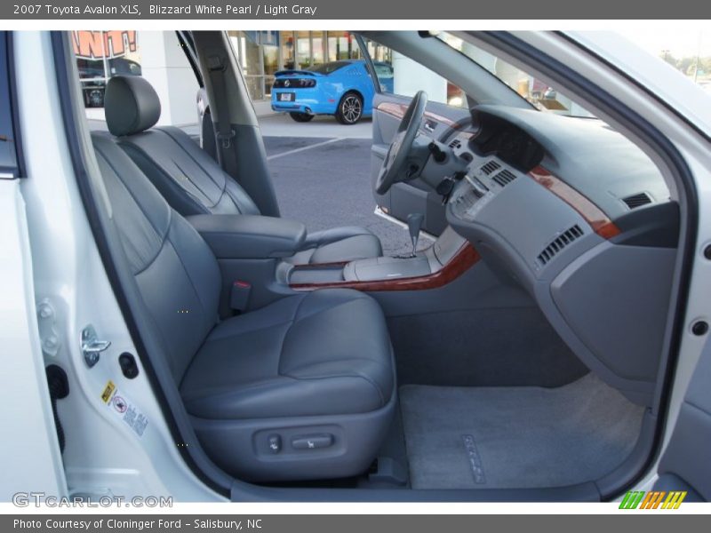 Blizzard White Pearl / Light Gray 2007 Toyota Avalon XLS