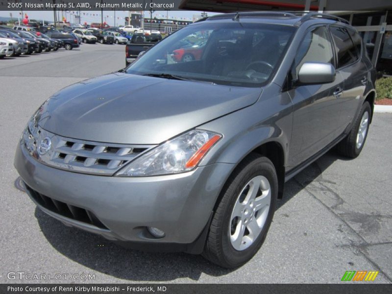 Platinum Metallic / Charcoal 2005 Nissan Murano SL AWD