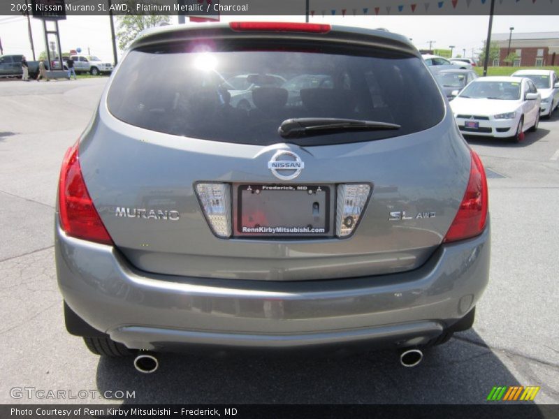 Platinum Metallic / Charcoal 2005 Nissan Murano SL AWD
