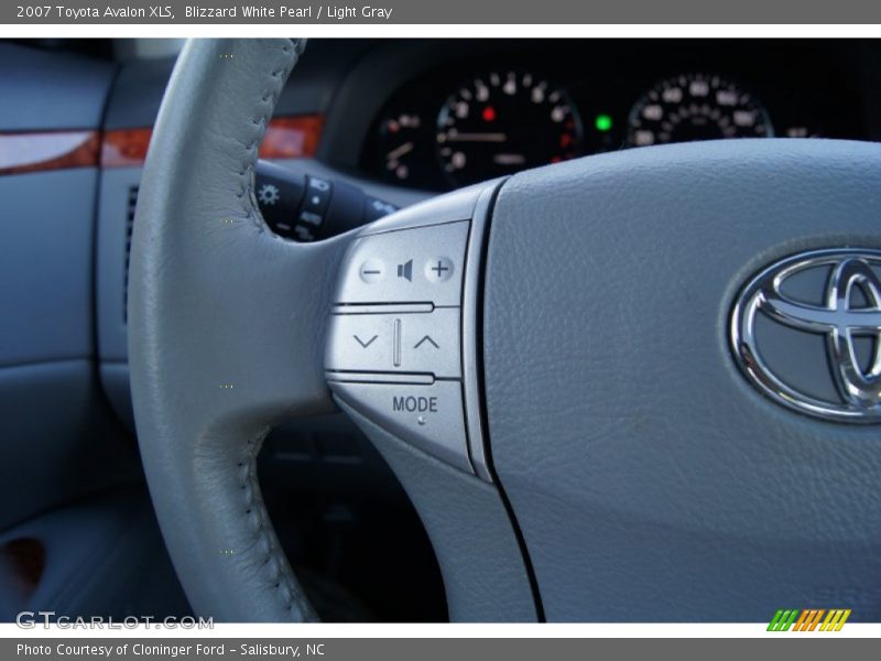 Blizzard White Pearl / Light Gray 2007 Toyota Avalon XLS