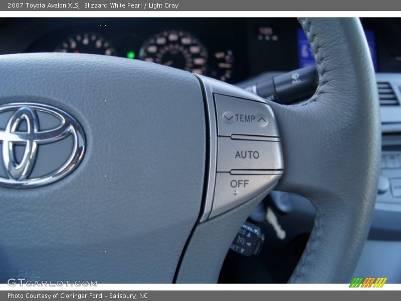Blizzard White Pearl / Light Gray 2007 Toyota Avalon XLS