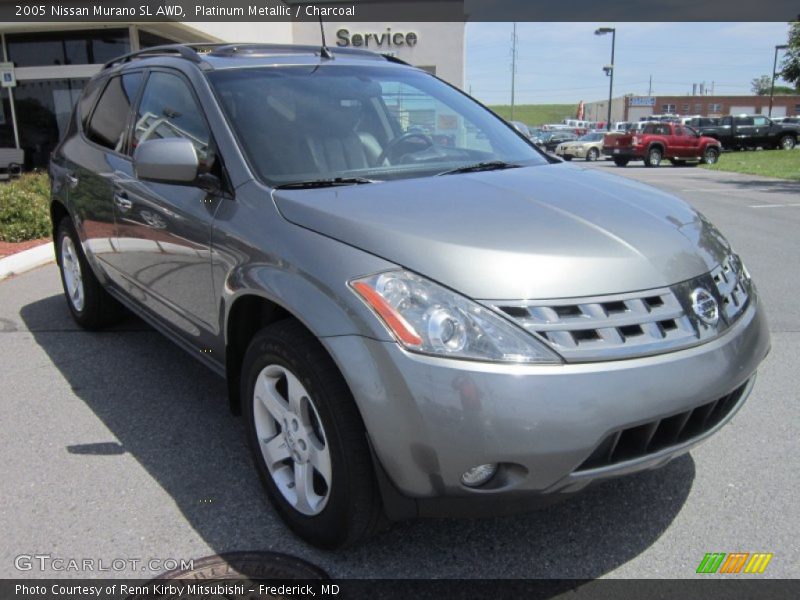 Platinum Metallic / Charcoal 2005 Nissan Murano SL AWD