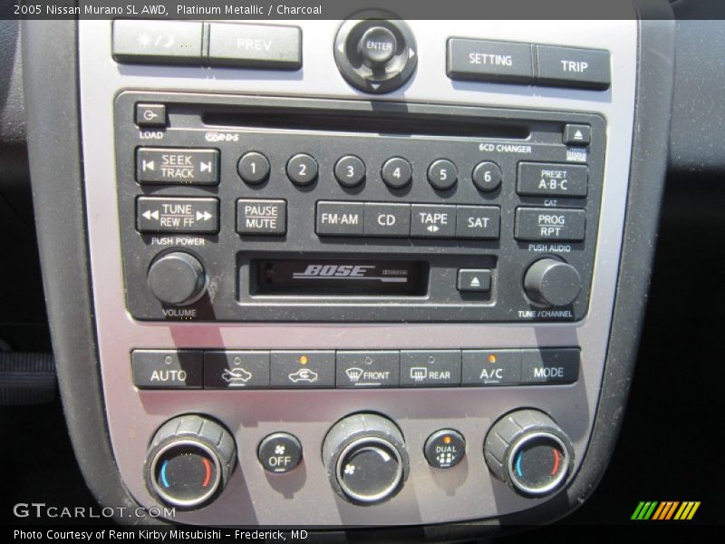 Platinum Metallic / Charcoal 2005 Nissan Murano SL AWD