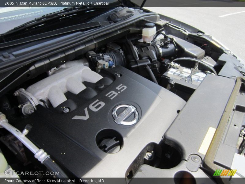 Platinum Metallic / Charcoal 2005 Nissan Murano SL AWD