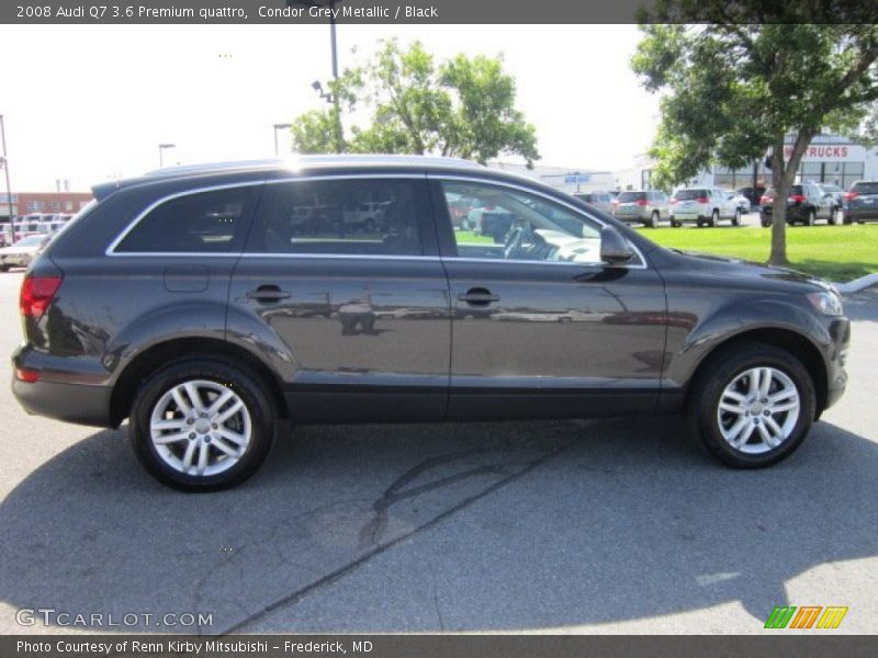 Condor Grey Metallic / Black 2008 Audi Q7 3.6 Premium quattro