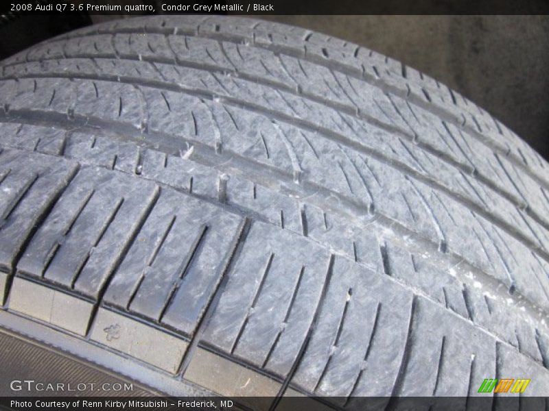 Condor Grey Metallic / Black 2008 Audi Q7 3.6 Premium quattro