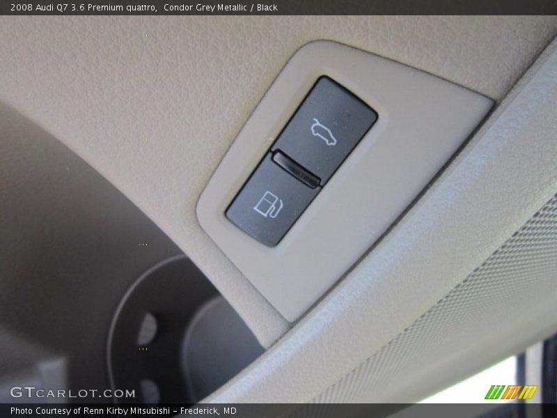 Condor Grey Metallic / Black 2008 Audi Q7 3.6 Premium quattro