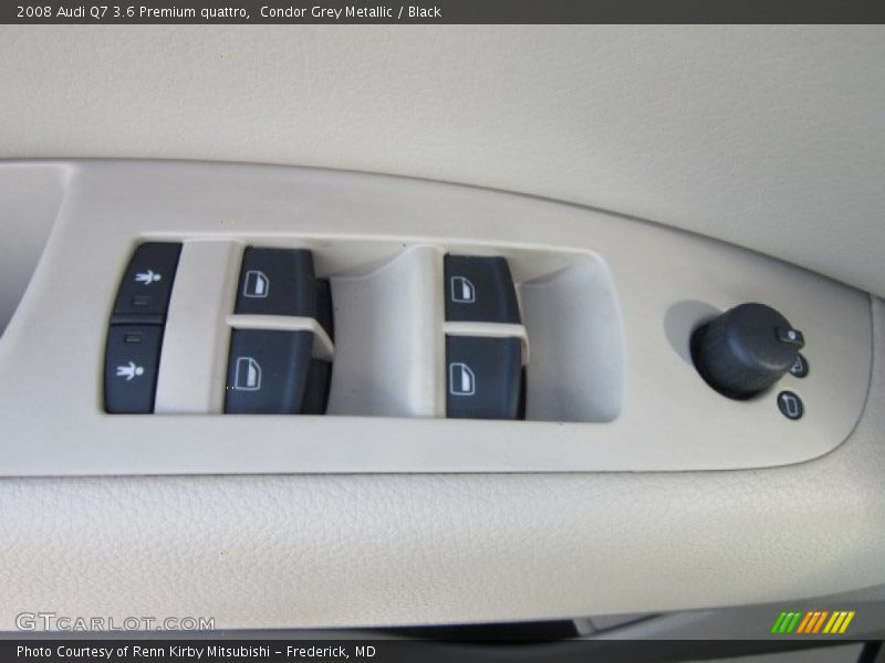 Condor Grey Metallic / Black 2008 Audi Q7 3.6 Premium quattro