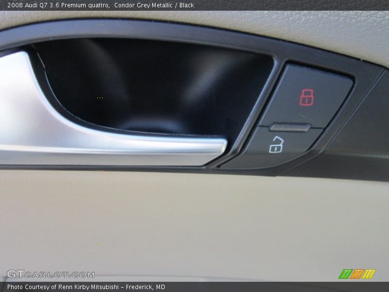 Condor Grey Metallic / Black 2008 Audi Q7 3.6 Premium quattro